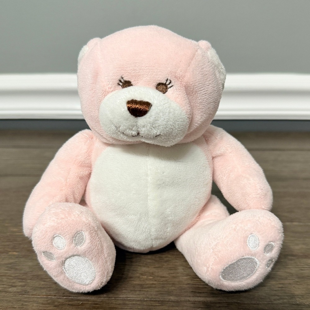 Koala Baby Pink Teddy Bear Plush Stuffed Animal Embroidered 7" Nursery Toy 34156